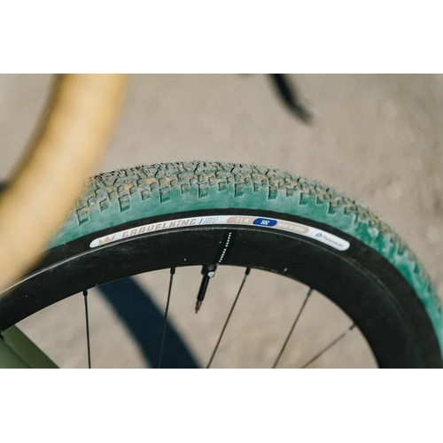 PANARACER ( パナレーサー ) チューブレスタイヤ GRAVELKING X1 ( グラベルキング X1 ) ブリティッシュレーシンググリーン/ブラック 700X45C ( 622 )