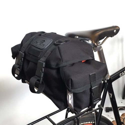 CARRADICE ( キャラダイス ) サドルバッグ Bikepacking Audax Saddlebag ブラック