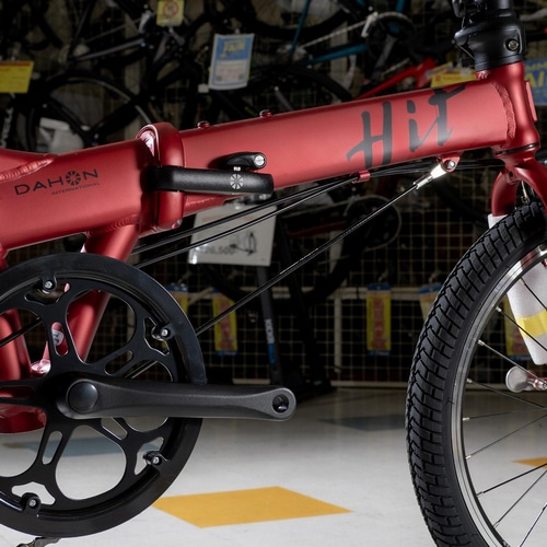 折りたたみ自転車 DAHON バーガンディ バスケット付き 折りたたみ自転車 DAHON バーガンディ バスケット付き