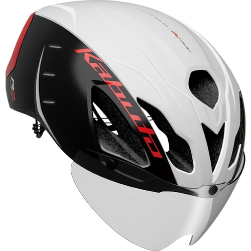 OGK　KABUTO ( オージーケーカブト ) スポーツヘルメット 【 数量限定モデル 】 AERO-R2 ( エアロ R2 ) BGT-22 (  チームブリヂストンサイクリング ) S/M ( 55-58cm )