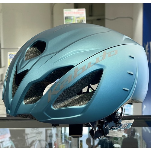 OGK KABUTO ( オージーケーカブト ) スポーツヘルメット AERO R2 ( エアロ R2 ) マットアクア L/XL ( 59-61cm  )