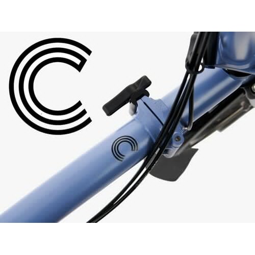 BROMPTON ( �u�����v�g�� ) �t���[�������E���A�f�B���C���[�n���K�[ DECAL MAIN FRAME FORWARD C LINE ( �f�J�[�� ���C���t���[�� �t�H���[�h C ���C�� ) �O���X�u���b�N