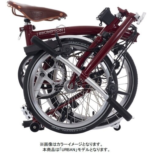 BROMPTON ( ブロンプトン ) 折りたたみ自転車 C LINE URBAN LOW S2L ( Cライン アーバン ロウ )  オックスブラッドレッド ( 身長目安165cm前後 ) | 自転車・パーツ・ウェア通販 | ワイズロードオンライン