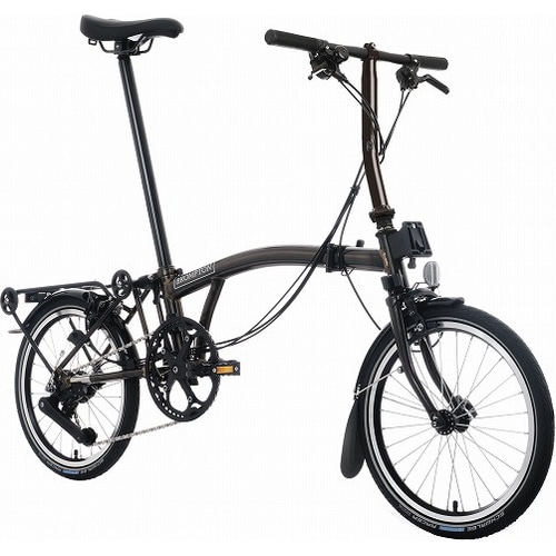 BROMPTON ( �u�����v�g�� ) �܂肽���ݎ��]�� C Line URBAN LOW ( C���C�� �A�[�o�� ���E ) S4R 4S ���A�L�����A�t�� �u���b�N���b�J�[ (�g���ڈ� 145-185cm)