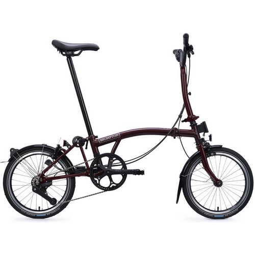BROMPTON ( �u�����v�g�� ) �܂肽���ݎ��]�� C Line EXPLORE MID ( C���C�� �G�N�X�v���[�� �~�b�h ) MLL 12S �v���� ���b�h (�g���ڈ� 145-185cm)