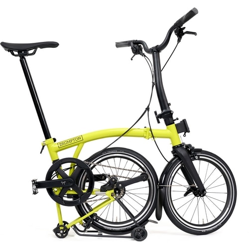 BROMPTON ( �u�����v�g�� ) �܂肽���ݎ��]�� P LINE MK2 ( P���C�� �}�[�N2 ) 4�� MID ���b�N���� M4R �X�^�[�t���[�c���^���b�N ( �K���g��145-185cm�O�� )