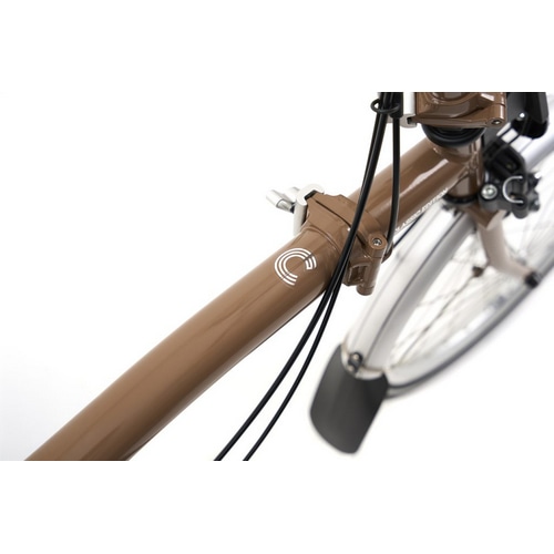 BROMPTON ( ブロンプトン ) 折りたたみ自転車 C LINE CLASSIC EDITION ( Cライン クラシック エディション ) ウォールナットブラウン ( 身長目安145-185cm前後 )