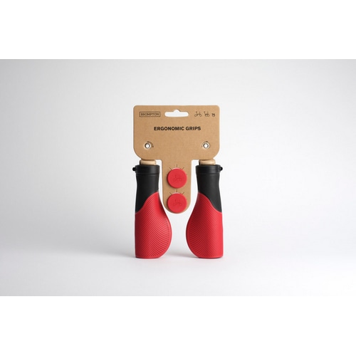 BROMPTON ( uvg ) Obv ERGONOMIC GRIPS ( GSm~bN Obv ) bh