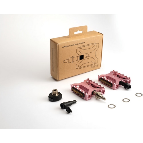 BROMPTON ( �u�����v�g�� ) �t���b�g�y�_�� SUPERLIGHT QUICK RELEASE PEDAL ( �X�[�p�[���C�g �N�C�b�N �����[�X �y�_�� ) �s���N