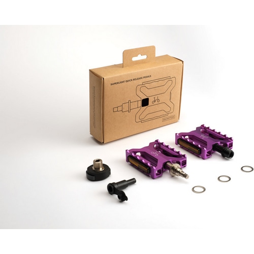 BROMPTON ( �u�����v�g�� ) �t���b�g�y�_�� SUPERLIGHT QUICK RELEASE PEDAL ( �X�[�p�[���C�g �N�C�b�N �����[�X �y�_�� ) �p�[�v��