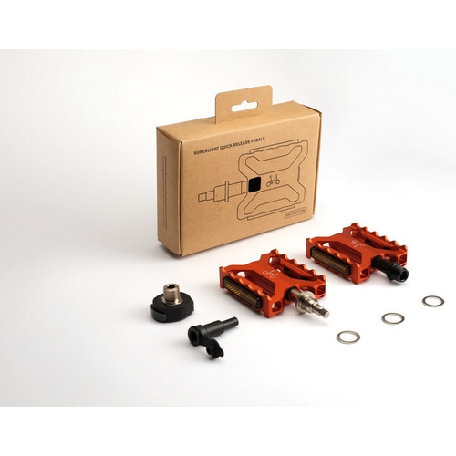 BROMPTON ( �u�����v�g�� ) �t���b�g�y�_�� SUPERLIGHT QUICK RELEASE PEDAL ( �X�[�p�[���C�g �N�C�b�N �����[�X �y�_�� ) �I�����W
