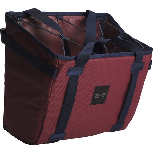 BROMPTON ( ブロンプトン ) フロントバッグ/ハンドルバッグ BASKET BAG SMALL ( バスケットバッグ スモール ) プラム/ネイビー