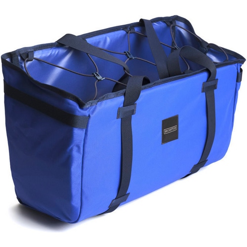 BROMPTON ( �u�����v�g�� ) �t�����g�o�b�O/�n���h���o�b�O BASKET BAG LARGE ( �o�X�P�b�g�o�b�O ���[�W ) �u���[/�l�C�r�[