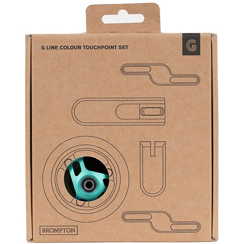BROMPTON ( �u�����v�g�� ) �t���[�������E���A�f�B���C���[�n���K�[ COLOURLAB ROLLER WHEEL PAIR - G LINE ( ���[���[�z�C�[���y�A - G LINE ) �O���[��