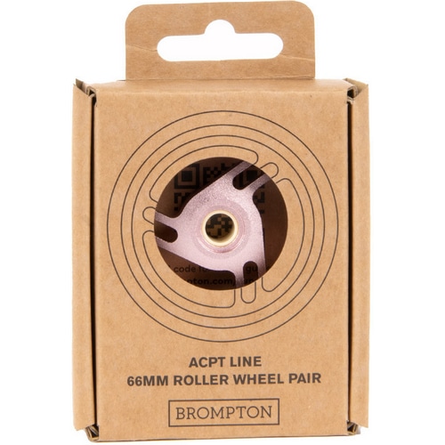 BROMPTON ( �u�����v�g�� ) �L�����A�p�[�c ROLLER WHEEL PAIR - ACPT LINE ( ���[���[�z�C�[���y�A - ACPT LINE ) �s���N