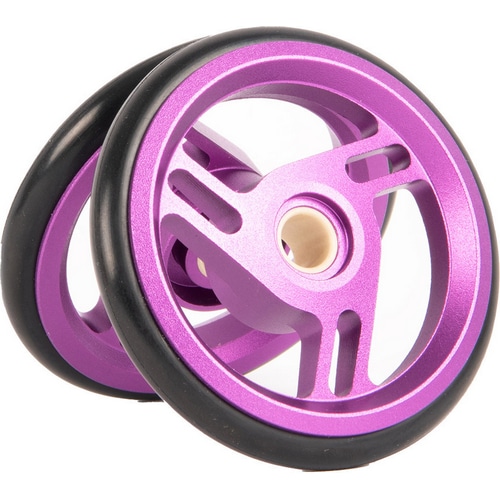 BROMPTON ( ブロンプトン ) フレーム小物 COLOURLAB ROLLER WHEEL PAIR - ACPT LINE パープル