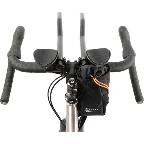 RESTRAP ( ���X�g���b�v ) �t�����g�o�b�O/�n���h���o�b�O RACE STEM BAG ( ���[�X�X�e���o�b�O ) �u���b�N