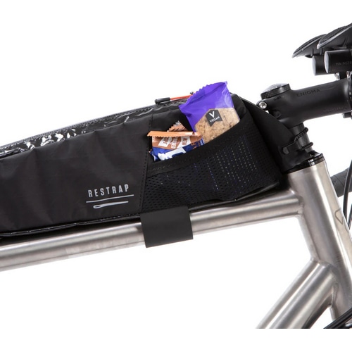 RESTRAP ( ���X�g���b�v ) �t���[���o�b�O RACE TOP TUBE BAG LARGE ( ���[�X�g�b�v�`���[�u�o�b�O ���[�W ) �u���b�N