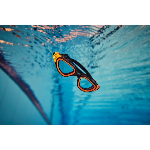 ZONE3 ( ゾーンスリー ) ゴーグル VAPOUR SWIM GOGGLES PHOTOCHROMATIC ( ヴェイパー スイム ゴーグル 調光レンズ ) ブラック/ハイビスオレンジ