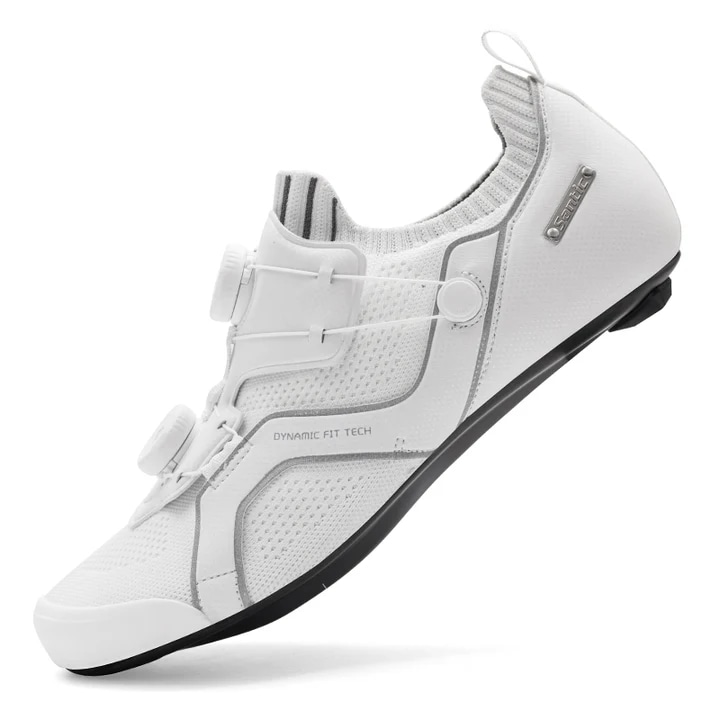 SANTIC ( サンティック ) ビンディングシューズ LU TUO CARBON ROAD SHOES ( ルー トゥオ カーボン ロード シューズ ) ホワイト 41 ( 26.2cm )