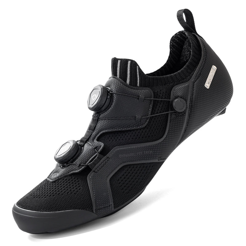 SANTIC ( サンティック ) ビンディングシューズ LU TUO CARBON ROAD SHOES ( ルー トゥオ カーボン ロード シューズ ) ブラック 43 ( 27.5cm )