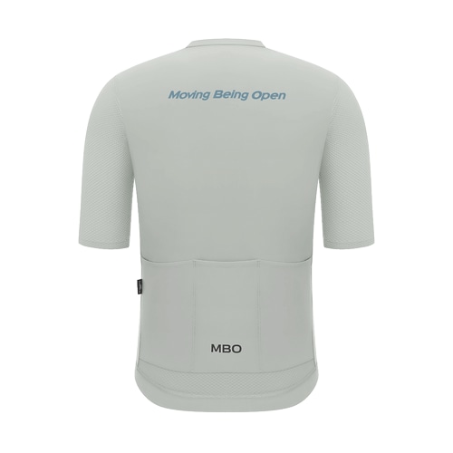 MBO ( エムビーオー ) 半袖ジャージ C100 MEN'S SHORT SLEEVES JERSEY ( メンズ ショート スリーブ ジャージ ) ペール クラウディ グレー S