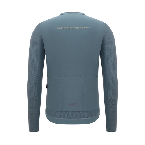 MBO ( �G���r�[�I�[ ) �����W���[�W C140 MEN'S LONG SLEEVES JERSEY ( �����Y �����O �X���[�u �W���[�W ) �A���J�[ �O���[ S