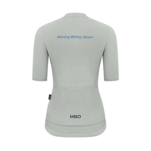 MBO ( �G���r�[�I�[ ) �����W���[�W C110 WOMEN'S SHORT SLEEVES JERSEY ( �E�B�����Y �V���[�g �X���[�u �W���[�W ) �y�[�� �N���E�f�B �O���[ XS ���f�B�[�X