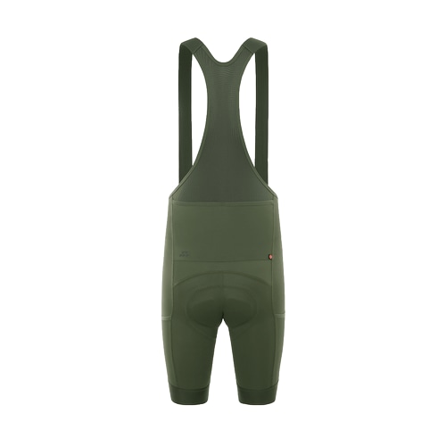 MBO ( エムビーオー ) ビブショーツ T100C MEN'S CARGO BIB SHORTS ( メンズ カーゴ ビブ ショーツ ) ディープ ウェルク グリーン M