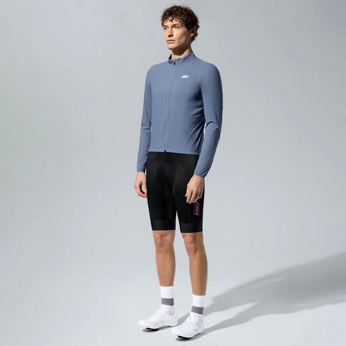 MBO ( �G���r�[�I�[ ) �����W���[�W W145 MEN'S LIGHTWEIGHT WIND JACKET ( �����Y ���C�g�E�F�C�g �E�B���h �W���P�b�g ) �X�`�[�� �u���[ M