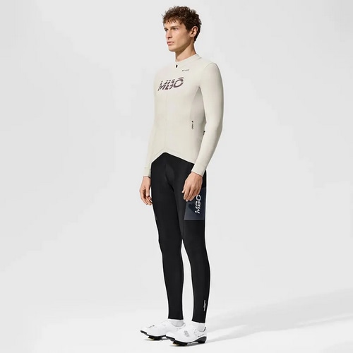 MBO ( �G���r�[�I�[ ) �����W���[�W C162 MEN'S LONG SLEEVE THERMAL JERSEY ( �����Y �����O�X���[�u �T�[�}���W���[�W ) ���C�g�x�[�W��/�O���[ M