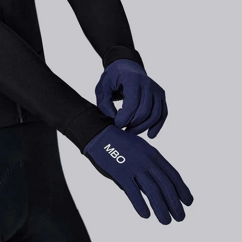MBO ( エムビーオー ) ウィンターグローブ AG161 WINTER FLEECE GLOVES ( ウィンター フリース グローブ ) ダークネイビー M