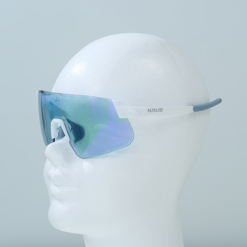 ALTALIST ( アルタリスト ) サングラス HAYATE R2 ( ハヤテ アールツー ) グロスホワイト ( パープルミラー/VIV20調光 )