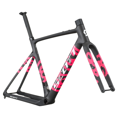 SCOTT ( �X�R�b�g ) �O���x���t���[�� ADDICT GRAVEL RC HMX FRAMESET ( �A�f�B�N�g �O���x�� RC HMX �t���[���Z�b�g ) �J�[�{���u���b�N XS ( �g���ڈ�165cm�O�� )