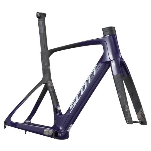 SCOTT ( �X�R�b�g ) ���[�h�t���[�� FOIL RC TEAM HMX FRAME SET ( �t�H�C�� RC �`�[�� HMX �t���[���Z�b�g ) �O���[�v�p�[�v��/�J�[�{���u���b�N XXS ( �g���ڈ�160cm�O�� )