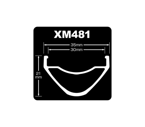 DT SWISS ( ディーティースイス ) リム XM481 27.5インチ 32H