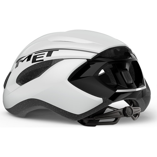 MET ( メット ) スポーツヘルメット STRALE ( ストラーレ ) ホワイトブラック/マットグロッシー M ( 56-58cm )