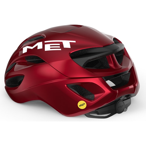 MET ( メット ) スポーツヘルメット RIVALE MIPS ( リヴァーレ ミップス ) レッド / メタリックグロッシー ASIAN