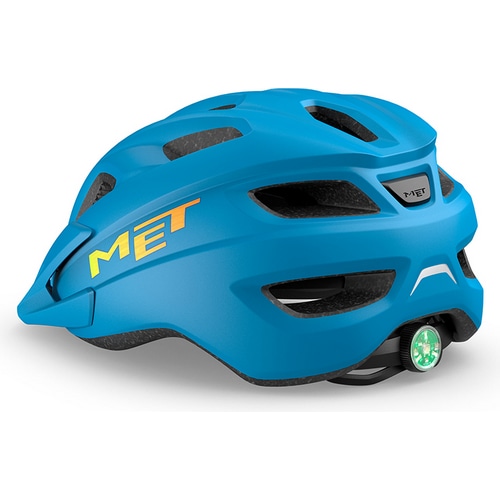 MET ( メット ) キッズ用ヘルメット CRACKERJACK ( クラッカージャック ) シアン/マット UN ( 52-57cm )