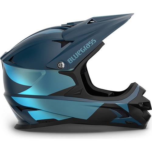 BLUEGRASS ( ブルーグラス ) フルフェイスヘルメット INTOX ( イントックス ) ブルー/マット XS ( 52-54cm )