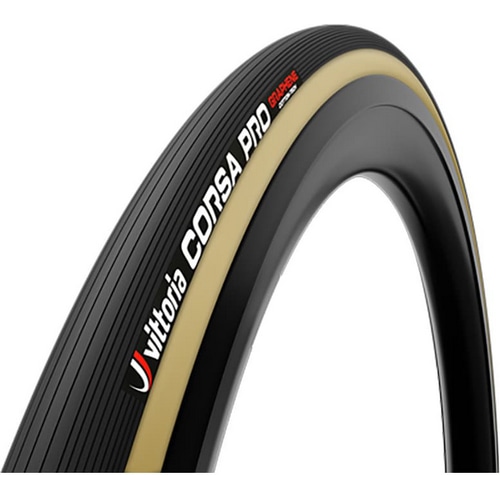 VITTORIA ( �r�b�g���A ) �`���[�u���X�^�C�� CORSA PRO ( �R���T �v�� ) �u���b�N/�p�� 700X29 ( 622 )�i25mm �����Ή��j