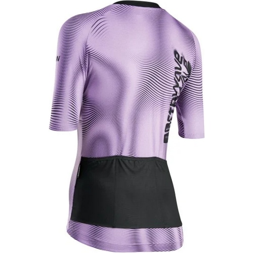 NORTH WAVE ( ノースウェーブ ) 半袖ジャージ BLADE DOPPLER WOMAN SHORTSLEEVE JERSEY ( ブレード ドップラー ウーマン ショートスリーブジャージ ) ライラック/ブラック M レディース