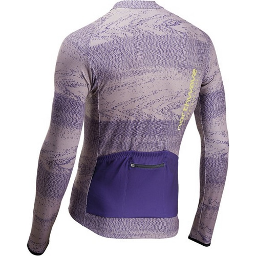 NORTH WAVE ( ノースウェーブ ) 長袖ジャージ BLADE JERSEY LONG SLEEVE ( ブレード ジャージ ロングスリーブ ) サンド/パープル M