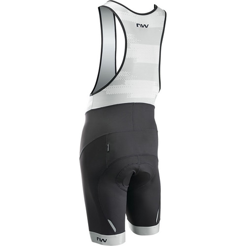 NORTH WAVE ( ノースウェーブ ) ビブショーツ ACTIVE EVO BIBSHORT ( アクティブ エヴォ ビブショーツ ) ブラック/ライトグレー M