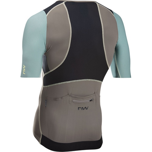 NORTH WAVE ( ノースウェーブ ) 半袖ジャージ EXTREME ROCK JERSEY SHORT SLEEVE ( エクストリーム ロック ショートスリーブジャージ ) サンド/セージ L