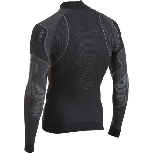 NORTH WAVE ( �m�[�X�E�F�[�u ) �����C���i�[ HIGH NECK REVOLUTION BASELAYER LS ( �n�C�l�b�N ���{�����[�V���� �x�[�X���C���[ �����O�X���[�u ) �u���b�N XL