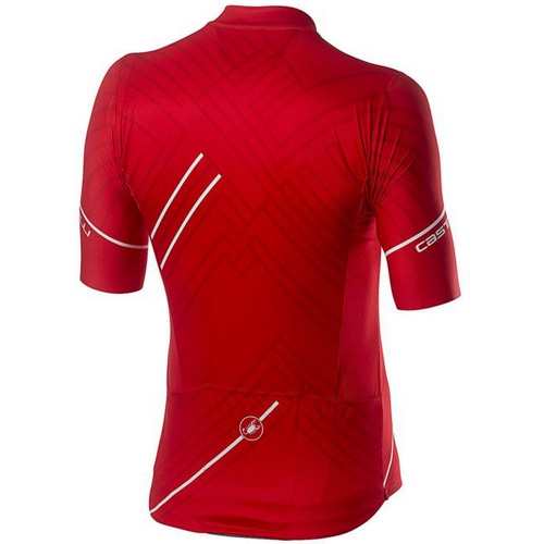 CASTELLI ( カステリ ) 半袖ジャージ PASSO JERSEY ( パッソ ジャージ ) 023 レッド L