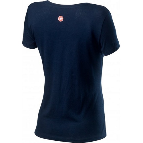 CASTELLI ( カステリ ) Tシャツ・カジュアルウェア SARTA TEE ( サールタ ティー ) 041 ダーク インフィニティ ブルー S レディース