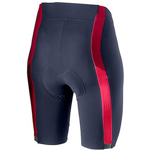 CASTELLI ( カステリ ) レーサーパンツ VELOCISSIMA 2 SHORT ( ヴェロシッシマ 2 ショーツ ) 070 ダークスティール/ピンクフルオ/ラズベリー S レディース