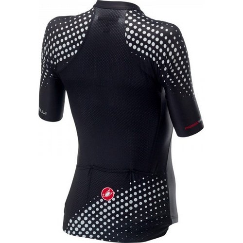 CASTELLI ( カステリ ) 半袖ジャージ AERO PRO W JERSEY ( エアロ プロ W ジャージ ) 085 ライトブラック M レディース